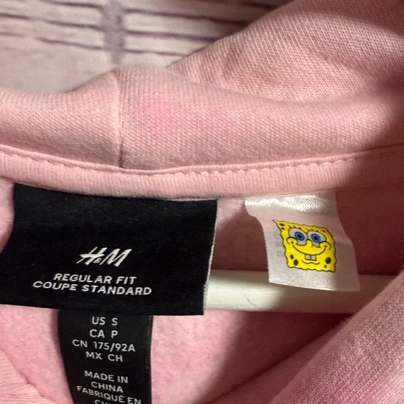 H&M x Sponge Bob Hoodie - Picture 4 of 5
